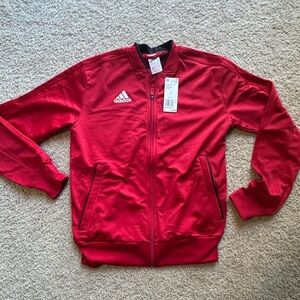 Adidas Condivo 18 Training Jacket Men’s Red CF4322 Size Small NEW
